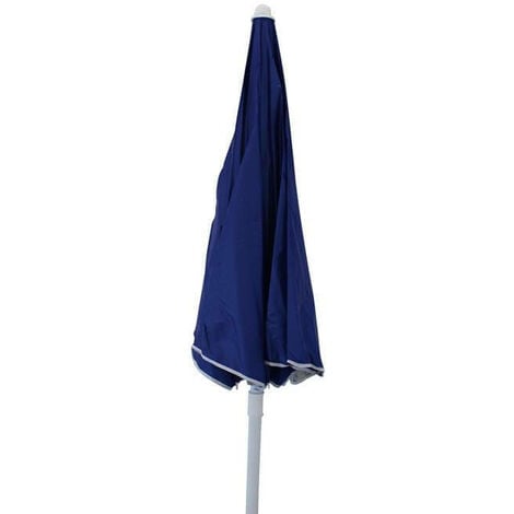 ombrellone da spiaggia nylon protezione uv tondo 1,80 m / palo da 32 mm colore casuale