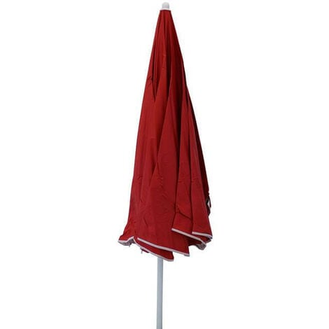 ombrellone da spiaggia nylon protezione uv tondo 1,80 m / palo da 32 mm colore casuale