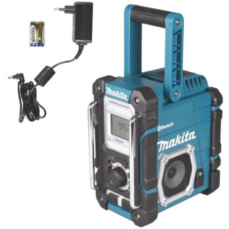 Radio da cantiere MAKITA da 10,8 a 18 V agli ioni di litio - Senza batteria né caricabatterie - DMR108N
