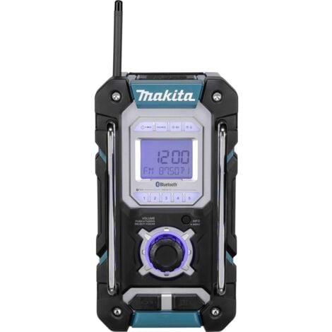 Radio da cantiere MAKITA da 10,8 a 18 V agli ioni di litio - Senza batteria né caricabatterie - DMR108N