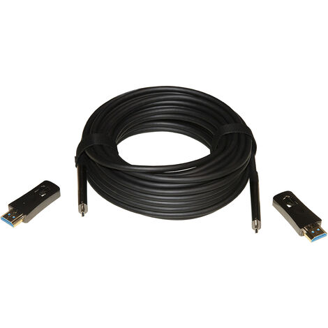 Link Cavo Hdmi 2.0 Aoc Fibra Ottica Mt 10 Con Connettori Staccabili