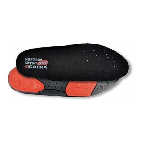 Soletta in gel di supporto metatarsale taglia 38 cofra