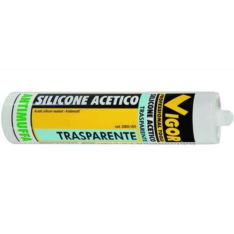 Silicone Vigor Antimuffa Trasparente Ml. 280 Conf.24Pz
