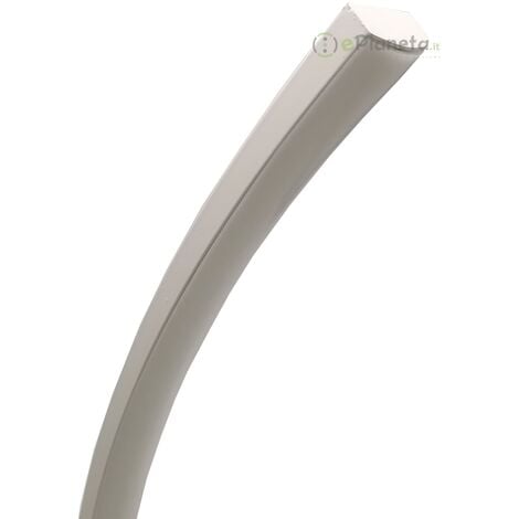 Lampada da scrivania led 5w bianco lineare curvo design moderno luce naturale lume per comodino tavolo
