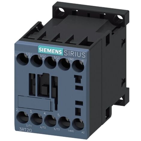 Contattore Siemens 3 poli 12A S00 1NA 24VDC 3RT20171BB41