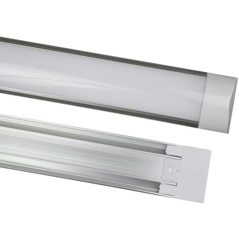 Plafoniera led 50w 3T 120 cm lineare barra luminosa sottopensile luce bianca fredda naturale calda  Naturale