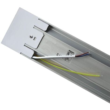 Plafoniera led 50w 3T 120 cm lineare barra luminosa sottopensile luce bianca fredda naturale calda  Naturale