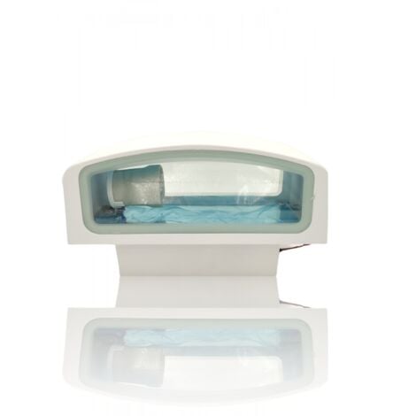 LAMAPADA DA PARETE PER ESTERNO IP65 CON ATTACCO E27 - APPLIQUE IN ALLUMINIO BIANCO E VETRO IDEALE PER GIARDINI E VIALETTI