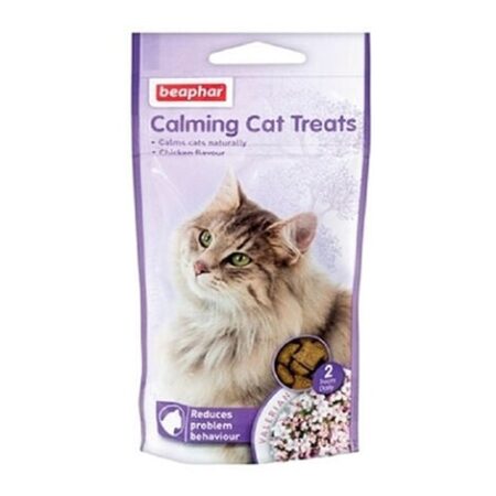 Pezzi calmanti di beaphar, gatto tot snack, 35 gr