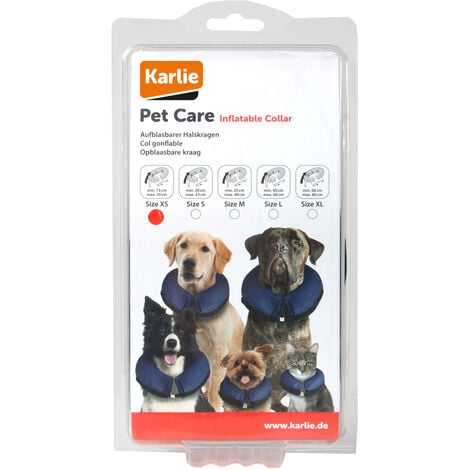 Collar gonfiabile K&F per XS 16 x 16 x 6 cm cani
