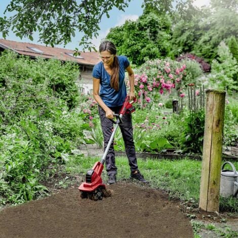 Einhell 3431210 Zappa Larghezza lavorativa 20 cm Tirante regolabile, batteria non inclusa nella consegna