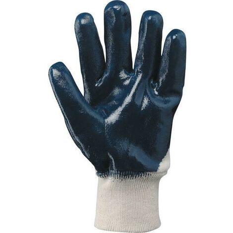Guanto da lavoro "Brok 600"in tessuto jersey di cotone impregnato in NBR polsino elastico -Extra Large 10
