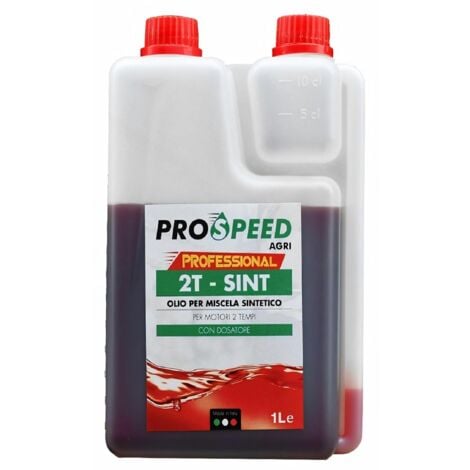 Olio per miscela motosega ad alte prestazioni "Agri" per motori a 2 tempi -1 litro