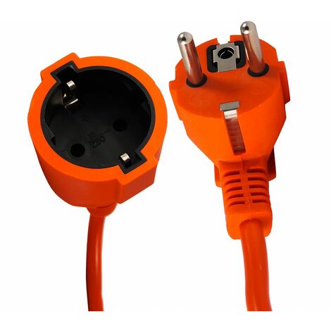 Cavo Prolunga Corrente Elettrica Presa Schuko Domestica Casa Giardino 220V 15MT