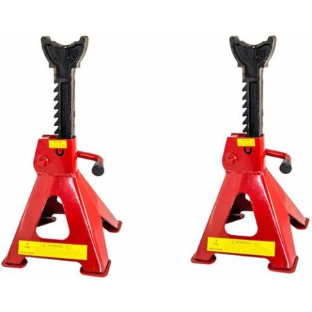 Cavalletto Cric Auto Coppia 3ton Auto  Moto Meccanico Sollevatore Regolabile