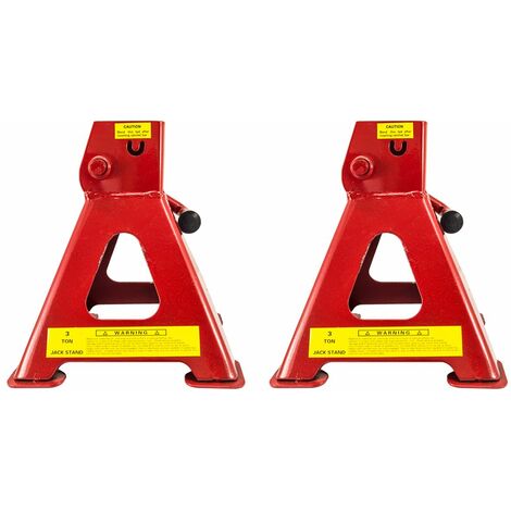 Cavalletto Cric Auto Coppia 3ton Auto  Moto Meccanico Sollevatore Regolabile