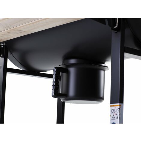 Barbecue a carbone "King" - 95 x 63 x 105 cm - Nero