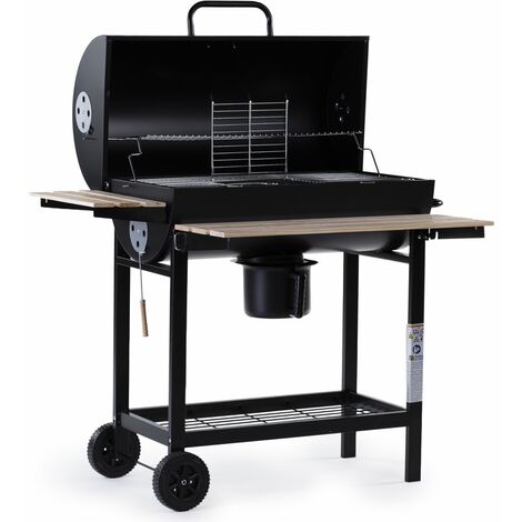 Barbecue a carbone "King" - 95 x 63 x 105 cm - Nero
