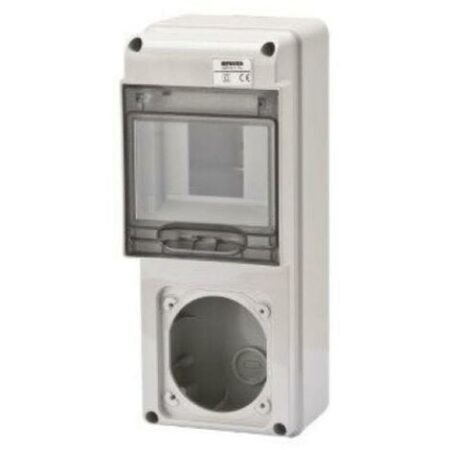Gewiss quadro stagno q-din 5 vuoto 16a ip65 gw68017 gw68017n