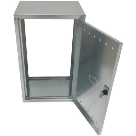 Cassetta Gas Zincata – 40 x 70 x 25 cm senza fondo