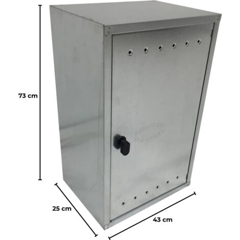 Cassetta Gas Zincata – 40 x 70 x 25 cm senza fondo