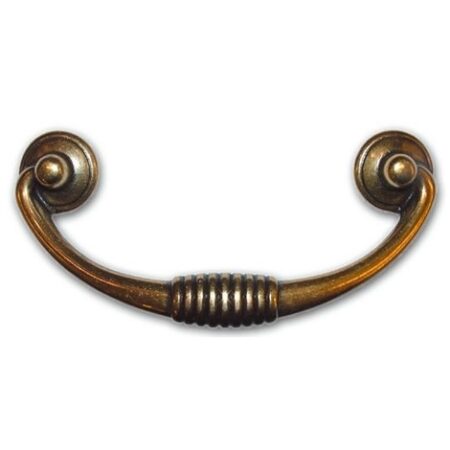 Maniglia Maniglietta per Mobili Oro Valenza 15115 Metal Style Handles 82x35 mm