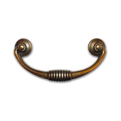 Maniglia Maniglietta per Mobili Oro Valenza 15115 Metal Style Handles 82x35 mm
