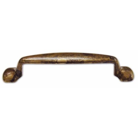 Maniglia Maniglietta per Mobili Ottone Antico 15341 Metal Style Handles 98x20 mm