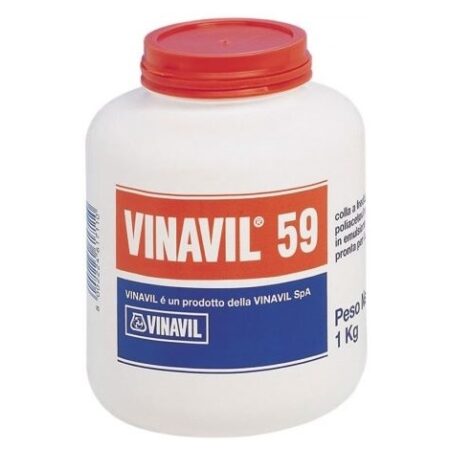 Colla Vinilica Vinavil 59 per legno, compensati, laminati plastici, cemento 1 Kg