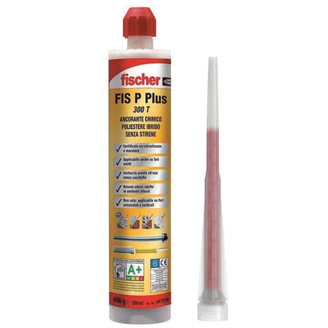 Ancorante chimico fis p plus 300t - ml.300 in cartuccia