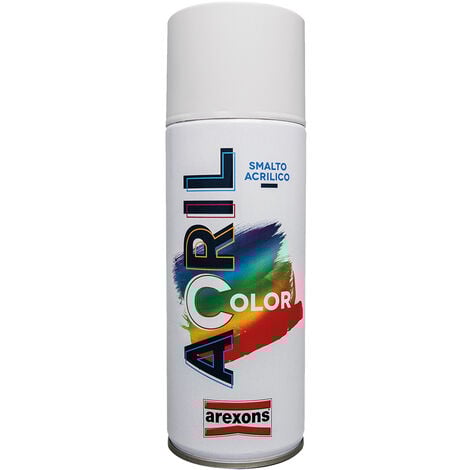 Smalto spray acrilico bianco opaco