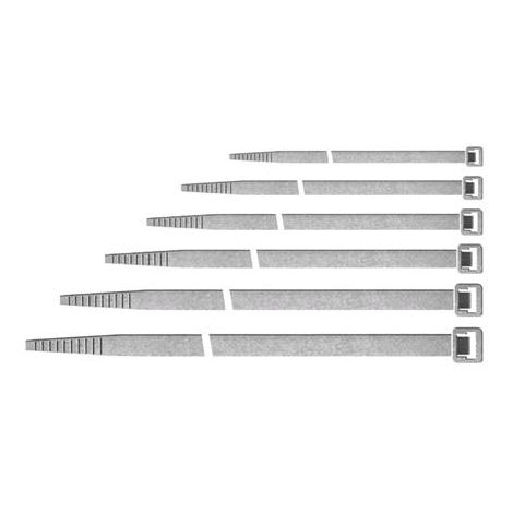 Fascette per Cablaggio Neutre in Nylon 280x7,5 mm Cf. 100 Pz Maurer