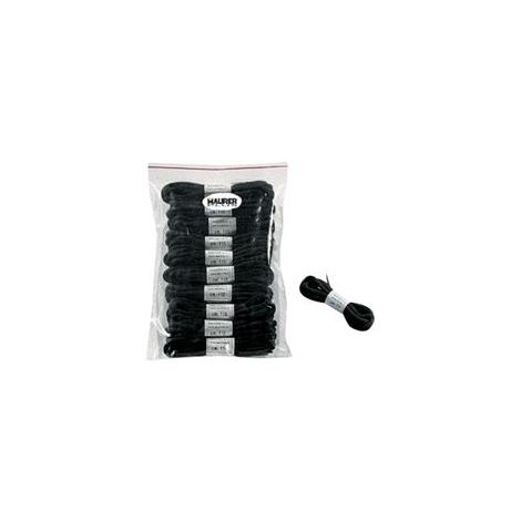 Lacci per Scarpe antinfortunistica Cm.100 colore Nero Maurer cf. 10 paia