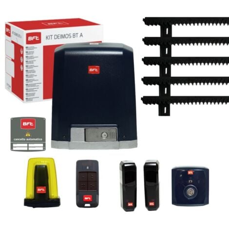Kit Automatismo Per Cancelli Scorrevoli 24v BFT DEIMOS BT A600 R925270 00002