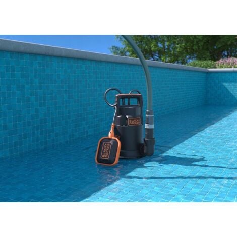 Pompa Immersione per Acque Chiare e Scure Black+Decker BXUP750PTE 750聽W, Portata max. 1300聽l/h