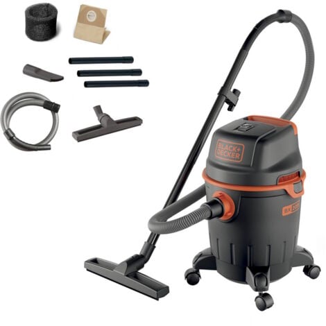 Aspiratore Solidi e Liquidi Black+Decker BXVC20PE  (Potenza assorbita  1200 W, Capacità fusto 20 l)