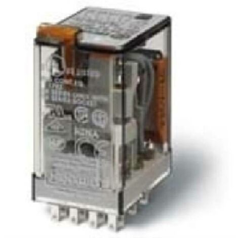 Finder mini rele' 2 scambi 220vca 2 contatti 10 a  55.32.8.230.0040 553282300040
