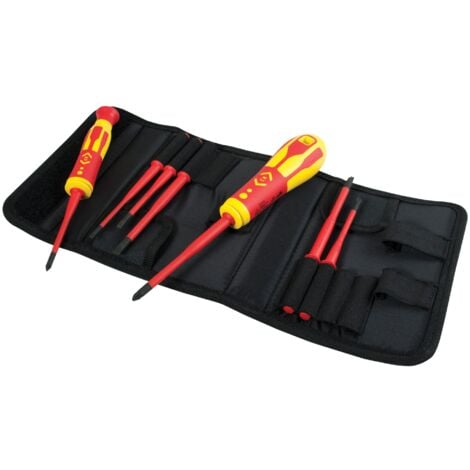 C.K T4925 - Set di cacciaviti con lame intercambiabili Slim VDE 1000 V