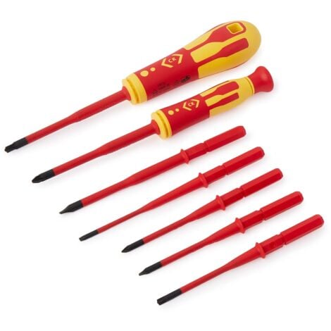 C.K T4925 - Set di cacciaviti con lame intercambiabili Slim VDE 1000 V