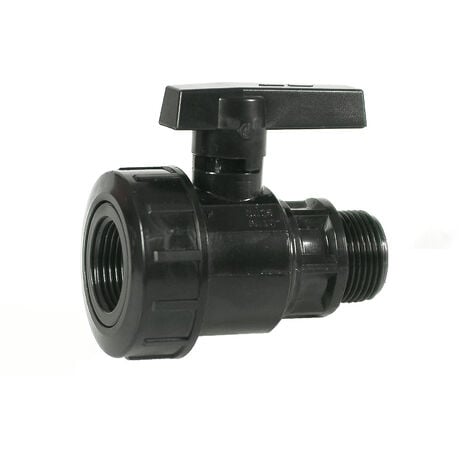 Racc.nylon-valvola a sfera mf 1