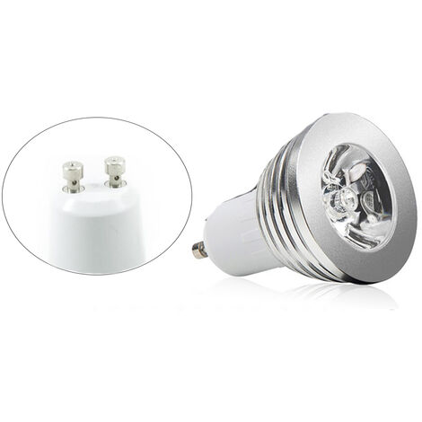 Faretto LED Luce RGB GU10 Lampadina 3W Multicolore Programmabile Telecomando
