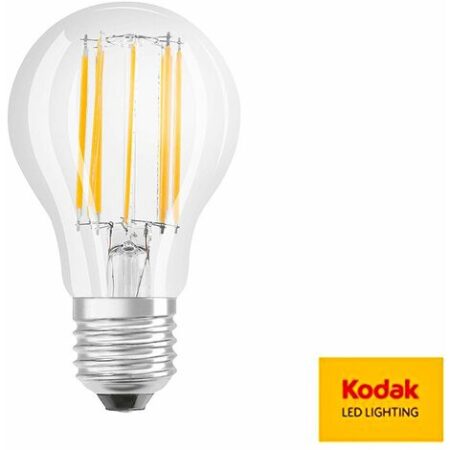 Lampadina LED Kodak 6W E27 filamento edison A60 41070 EU-2700 luce calda