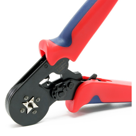 Pinza crimpatrice 0,25-6mm² Utensile per crimpatura Pinze a cricchetto