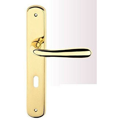 MANIGLIA GOCCIA  OTTONE LUCIDO Q.8 D.70
