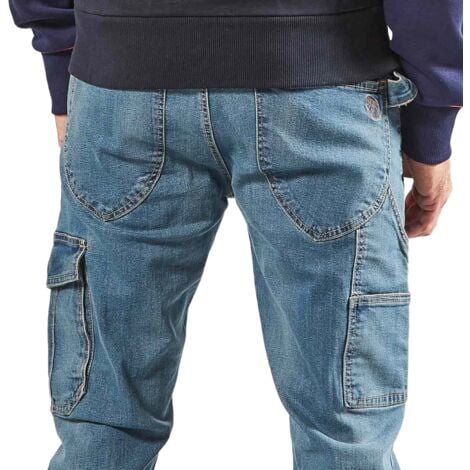 Jeans Da Lavoro Elasticizzato U Power Jam Slim Fit Blue M