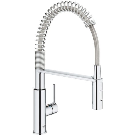 Grohe Get - Miscelatore per lavello con doccetta multigetto, cromato 30361000