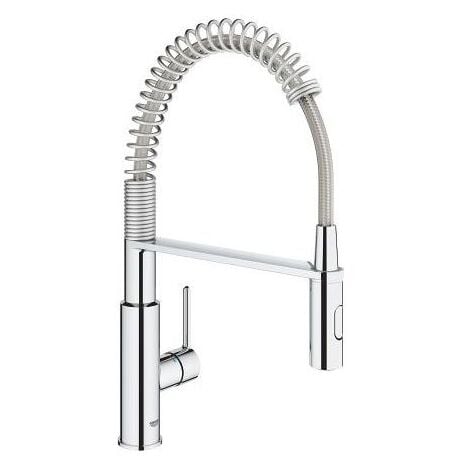 Grohe Get - Miscelatore per lavello con doccetta multigetto, cromato 30361000
