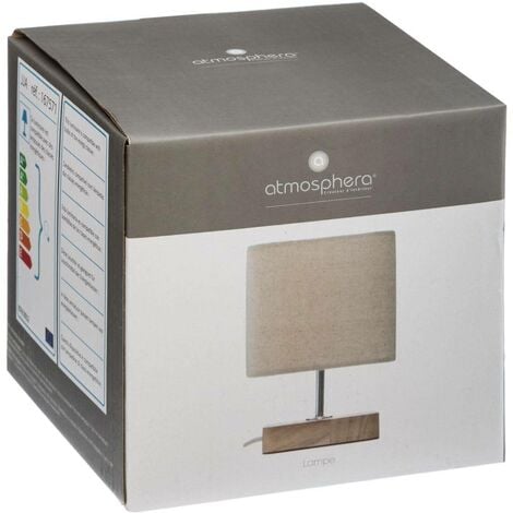 Lampada toxey beige h21cm - Atmosphera créateur d'intérieur