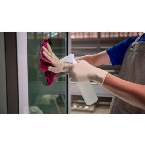 Ansell TouchNTuff 69-318 Guanti Monouso in Lattice, Senza Polvere, Protezione Multiuso per Usi Alimentari, Domestici e Professionali, Lattice di Gomma Naturale, Bianco, Taglia M (100 Guanti)