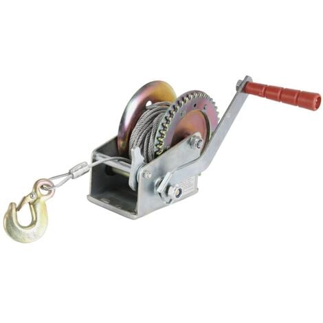 Cogex 70216 - Verricello manuale con cavo lungo 10 m